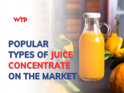 Popular types of juice concentrate on the market
