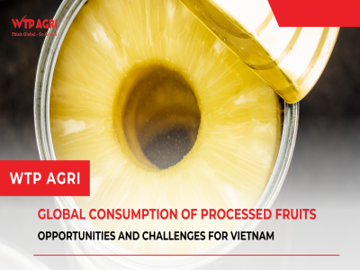 Global Trends in Processed Fruit Consumption: Opportunities and Challenges for Vietnam