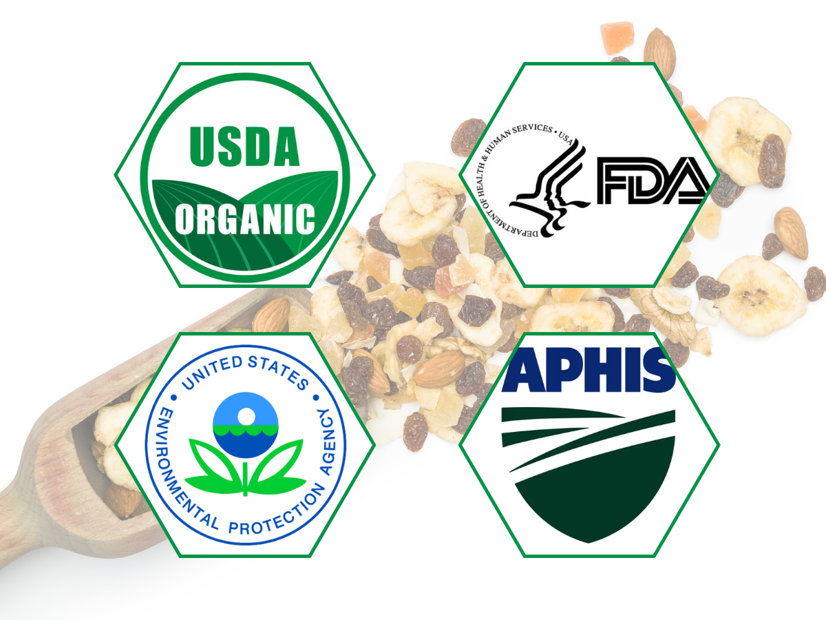 Certification of US organizations in exporting dried fruits