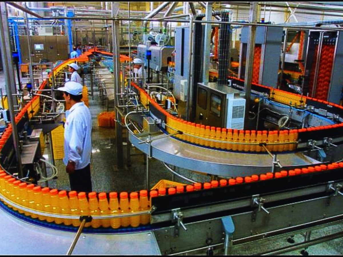 Concentrated orange juice factory in Vietnam